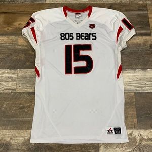 Football players jersey bears size large